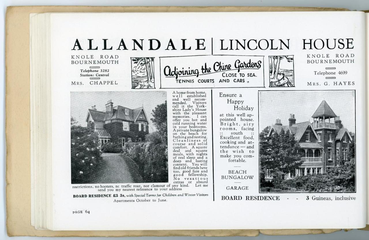 Отель Lincoln House Борнмут Экстерьер фото